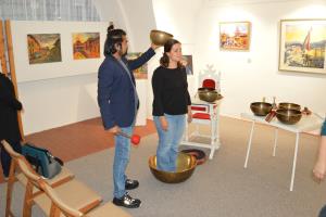 V Galeriji Štekl razstavljal slikar, fotograf in humanitarec Birman Shrestha 4